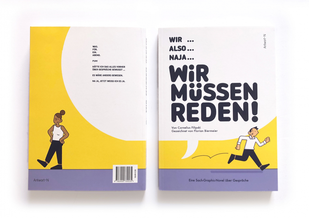 Cover - vorne und hinten - der Sach-Graphic-Novel